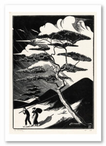 Dunes avec deux personnages