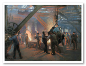 La fonderie de fer, Burmeister et Wain