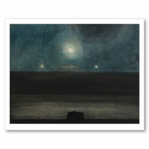 Plage avec Lune